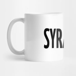 Syracuse New York Raised Me Mug